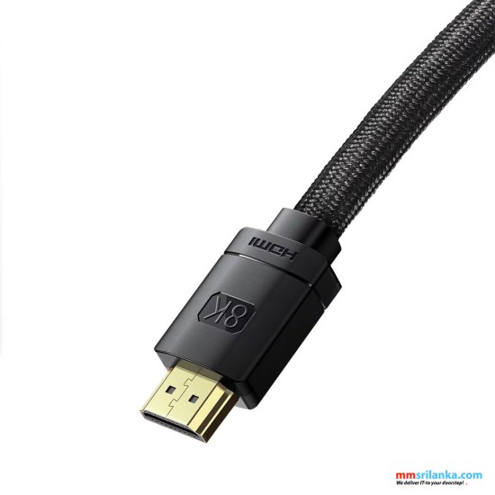 Baseus High Definition Series HDMI 8K to HDMI 8K Adapter Cable  3m